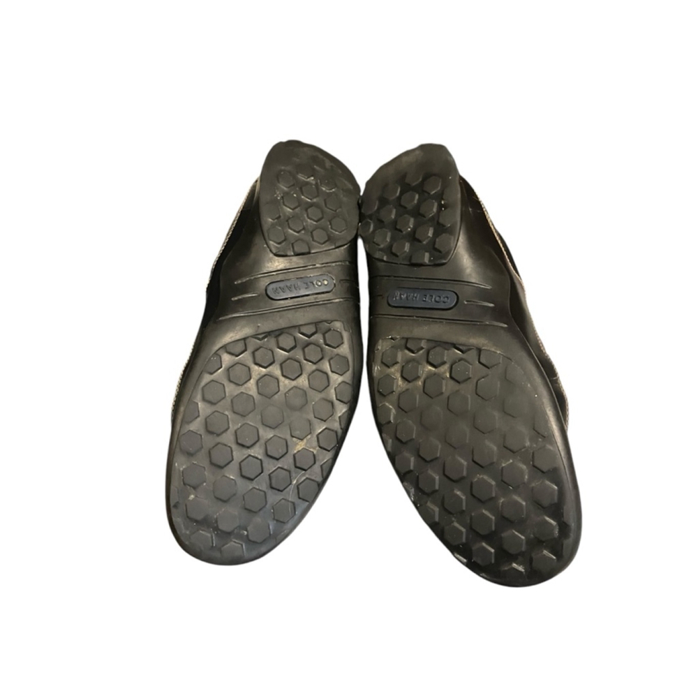 Men's Cole Haan Black Leather Loafers Slip On Size 10 1/2 M - Picture 5 of 6